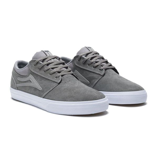 LaKai Griffin Grey Skate Shoes Mens | Australia SO4-5161